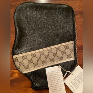 Upcycled Gucci pickleball cover